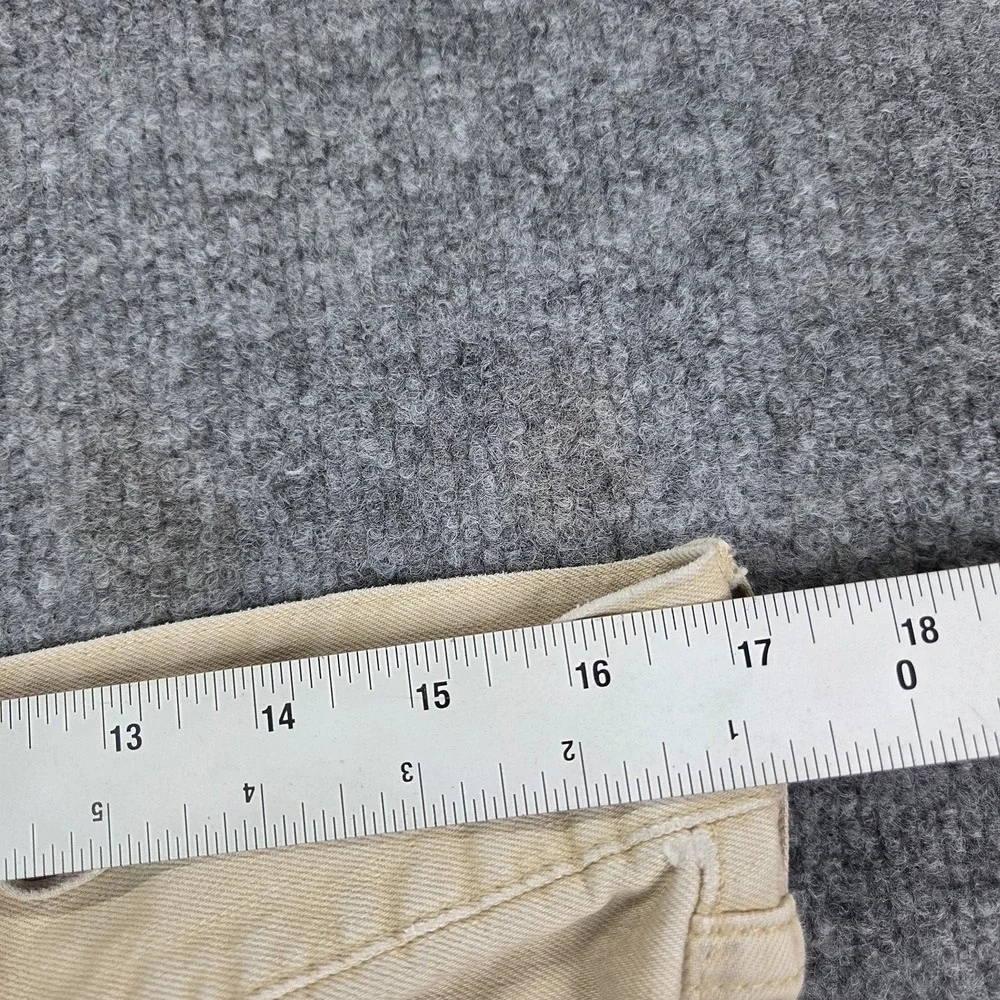 Polo Ralph Lauren Jeans Mens 34x30 Beige Slim Straight‎ Stretch Denim Pants